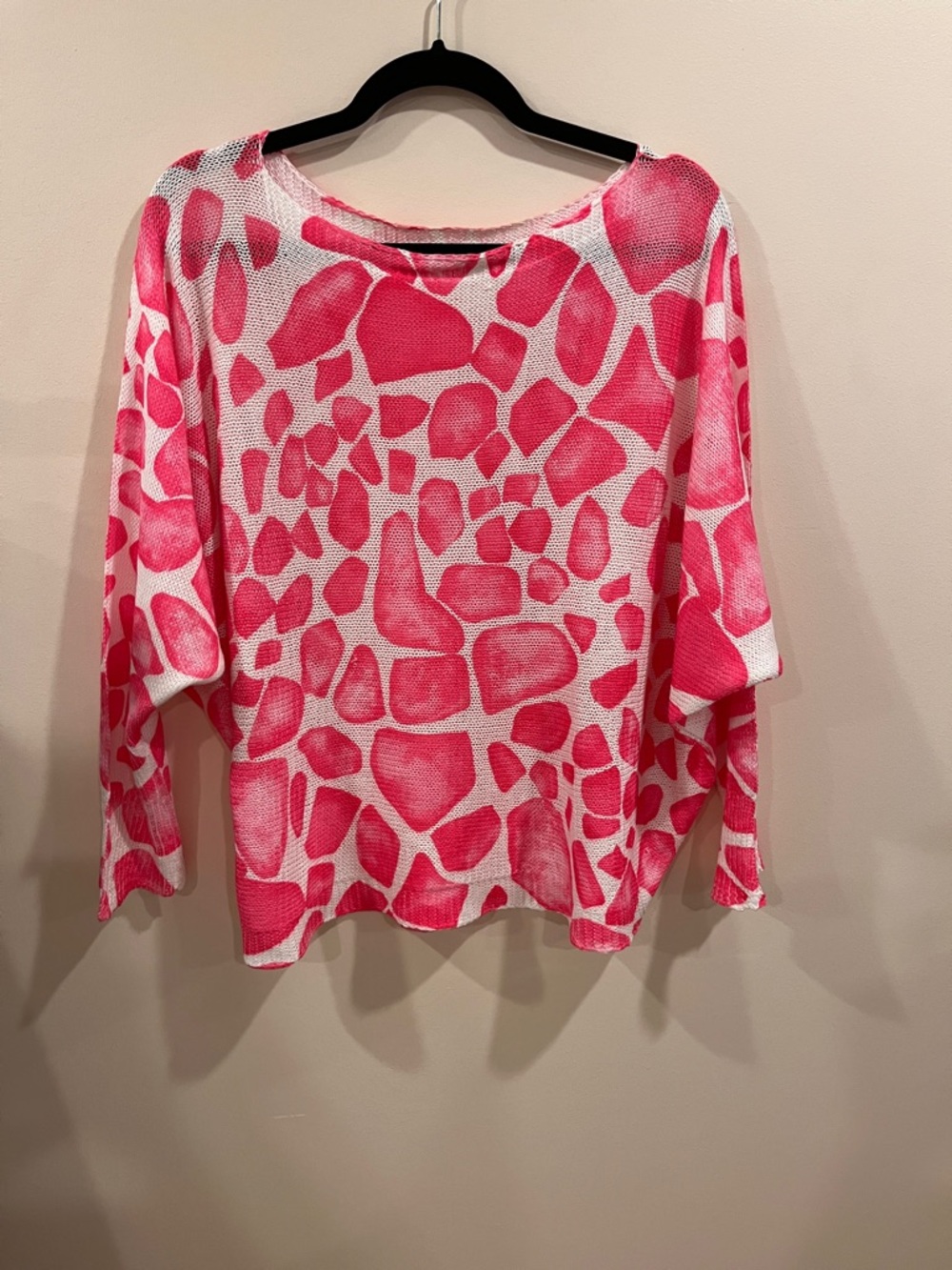 Boutique Pink Lightweight Sweater Size L